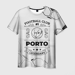 Футболка мужская Porto Football Club Number 1 Legendary, цвет: 3D-принт