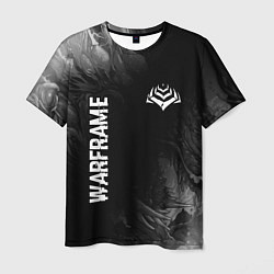 Мужская футболка Warframe Glitch на темном фоне - FS