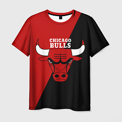 Футболка мужская Chicago Bulls NBA, цвет: 3D-принт