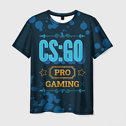 Футболка мужская Игра CS:GO: PRO Gaming, цвет: 3D-принт