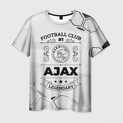 Футболка мужская Ajax Football Club Number 1 Legendary, цвет: 3D-принт