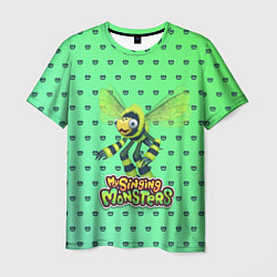 Футболка мужская My singing Monsters - Жужук, цвет: 3D-принт