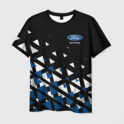 Мужская футболка Ford треугольники