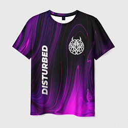 Футболка мужская Disturbed Violet Plasma, цвет: 3D-принт