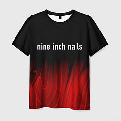 Мужская футболка Nine Inch Nails Red Plasma