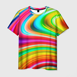 Мужская футболка Rainbow colors