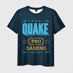 Мужская футболка Игра Quake: pro gaming