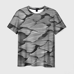 Мужская футболка Кожа акулы - броня