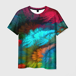 Мужская футболка Colorful Explosion