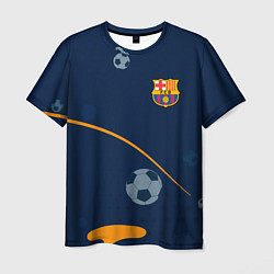 Футболка мужская Barcelona Абстракция, цвет: 3D-принт