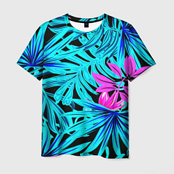 Футболка мужская Palm branches, цвет: 3D-принт
