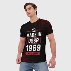 Футболка мужская Made in USSR 1969 - limited edition, цвет: 3D-принт — фото 2