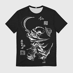 Футболка мужская Аниме Самурай Чамплу, цвет: 3D-принт