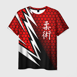 Мужская футболка Джиу - Джитсу : Красная броня