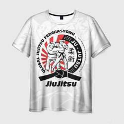 Мужская футболка Jiujitsu emblem Джиу-джитсу