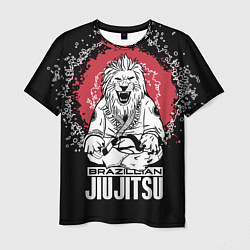 Мужская футболка Jiu-Jitsu red sun Brazil
