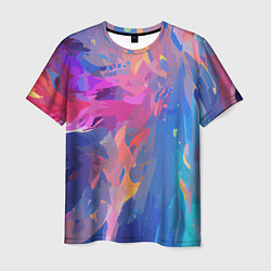 Мужская футболка Splash of colors