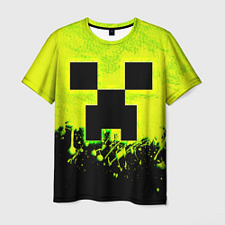 Мужская футболка Creeper neon