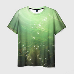 Мужская футболка Морские глубины с рыбой