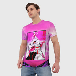Футболка мужская Neon Genesis Evangelion: Eva 01, цвет: 3D-принт — фото 2