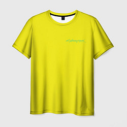 Мужская футболка Киберпанк - Лого Дэвида