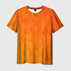 Мужская футболка Абстрактно-огненный узор