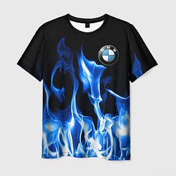 Мужская футболка BMW fire