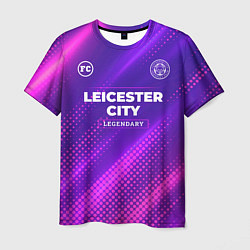 Мужская футболка Leicester City legendary sport grunge