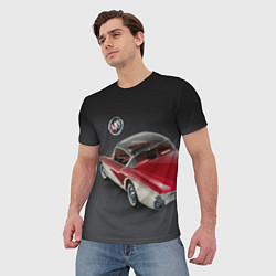 Футболка мужская Buick Centurion - USA - Retro, цвет: 3D-принт — фото 2