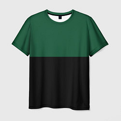 Мужская футболка Серьёзный Зелёный