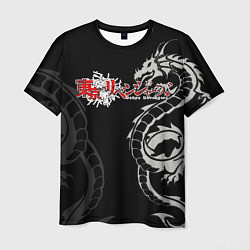 Мужская футболка Токийские мстители аниме драконы