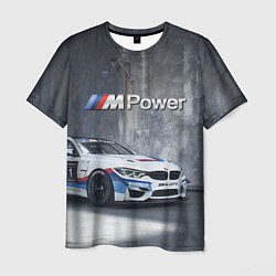 Футболка мужская BMW M4 GT4 - racing team - motorsport, цвет: 3D-принт