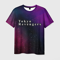 Футболка мужская Tokyo Revengers gradient space, цвет: 3D-принт