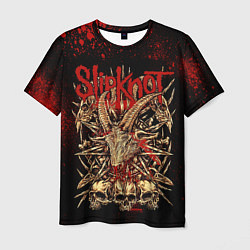 Футболка мужская Slipknot red black, цвет: 3D-принт