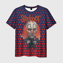 Футболка мужская Slipknot clown, цвет: 3D-принт