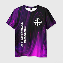 Мужская футболка My Chemical Romance violet plasma