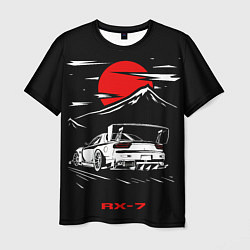 Мужская футболка Мазда RX - 7 JDM Style