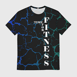 Мужская футболка Время для фитнеса