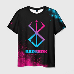 Футболка мужская Berserk - neon gradient, цвет: 3D-принт