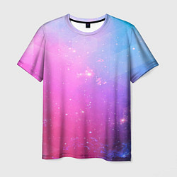 Мужская футболка Звёздное геометрическое небо