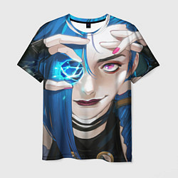 Футболка мужская Jinx crystall, цвет: 3D-принт