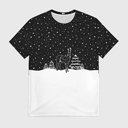 Мужская футболка Ночь перед рождеством