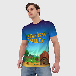 Футболка мужская Мой дом в Stardew Valley, цвет: 3D-принт — фото 2