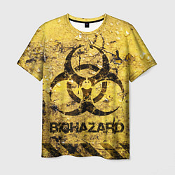 Мужская футболка Danger biohazard