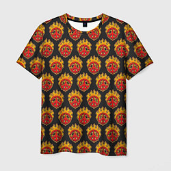Мужская футболка Огненный знак мира