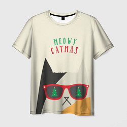 Футболка мужская Meowy catwas, цвет: 3D-принт