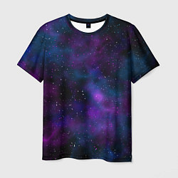 Мужская футболка Космос с галактиками