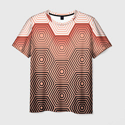 Мужская футболка Multi- faceted pattern