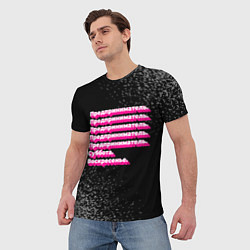 Футболка мужская Предприниматель суббота воскресенье на темном фоне, цвет: 3D-принт — фото 2