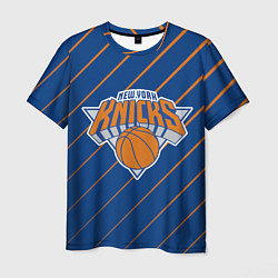 Футболка мужская Нью-Йорк Никс - НБА, цвет: 3D-принт